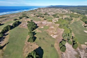 Pacific Dunes 1st Fairway Aerial